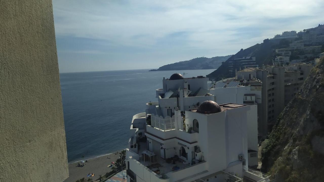 Apartamento Estudio En Chinasol Primera Linea Playa San Cristobal Almuñécar Екстериор снимка